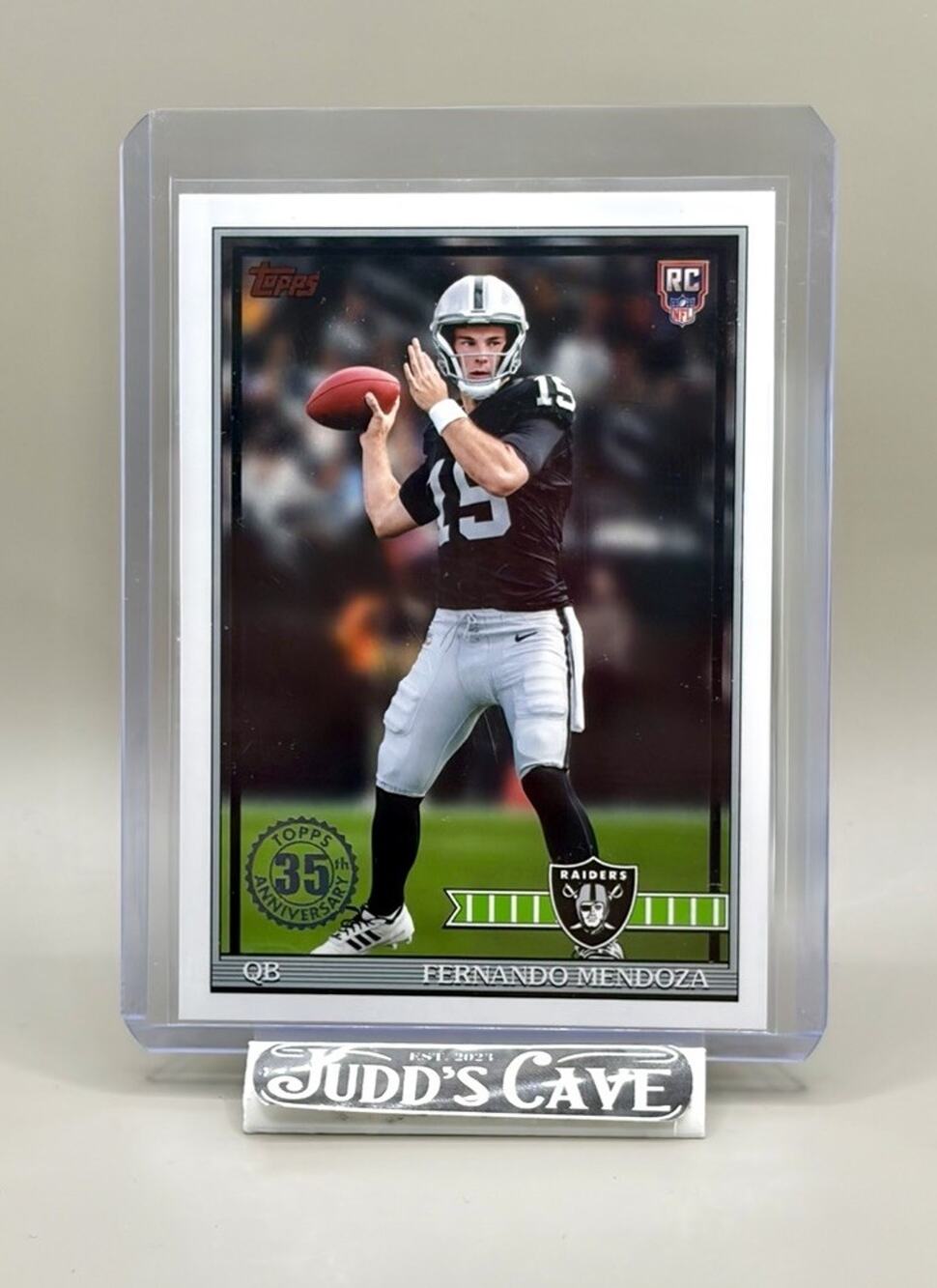 🚨 Topps Flagship 2026 Rookie QB Fernando Mendoza RC #301 Las Vegas Raiders 🏈